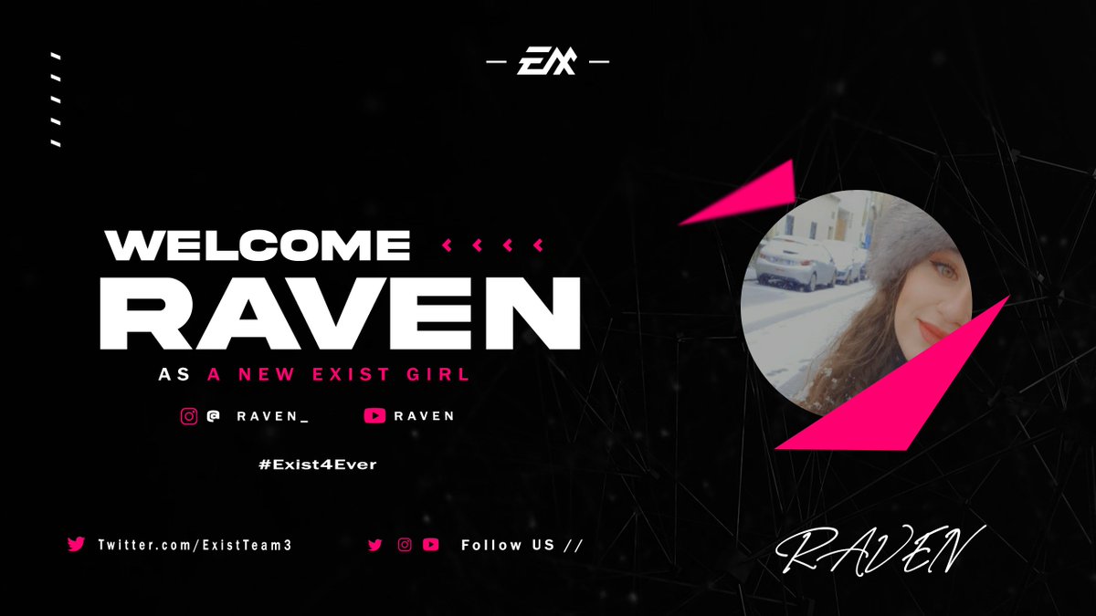ExistAUT1's tweet photo. Welcome to our new Exist Girl #ExistRaven https://t.co/oWTCt5B2yo