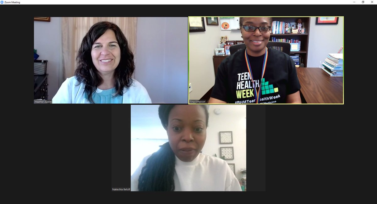TeenMD205's tweet photo. Getting ready for the mindfulness networking session @Haustinphd #UABLEAH #SAHM2021 https://t.co/VwkpyUeWJa