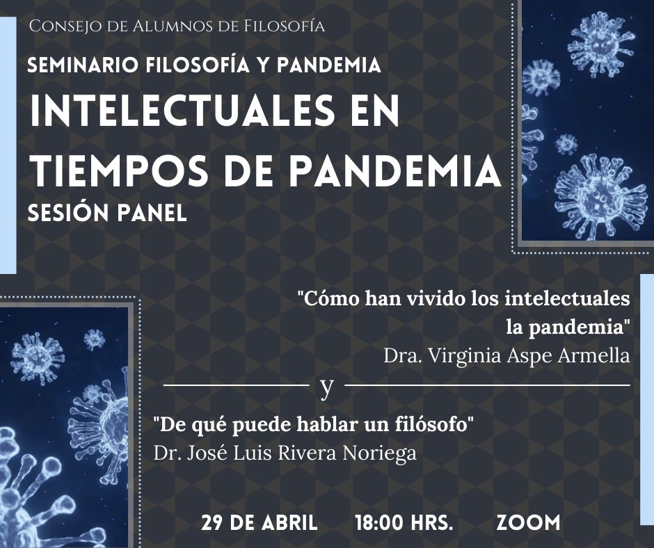 ConsejoFilosUP's tweet photo. Como filósofos no podíamos dejar pasar este tema. 💡 Así que hemos preparado con diferentes profesores de la Facultad cinco sesiones panel donde hablaremos de la pandemia a partir de diversas perspectivas. 😄🙌🏼 ¡Les dejamos aquí la información de todas las sesiones que tendremos! https://t.co/v5TUciZQOZ