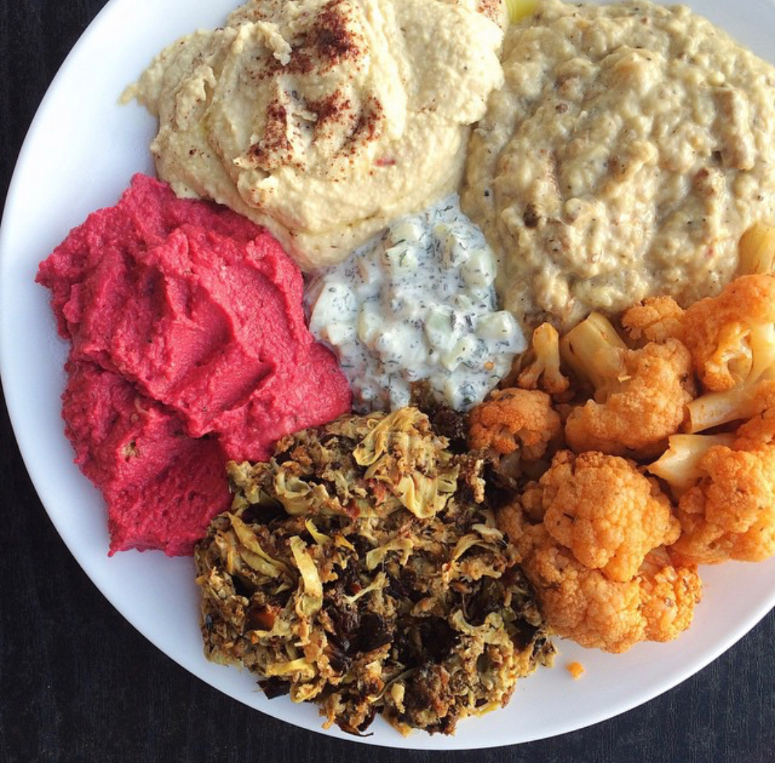 Words cannot express HUMMUS we missed serving you! Let us treat you with 15% OFF your online order through our website. 
(code: REOPEN)

We open tonight at 5pm!

Also, thank you <a href="/indulgenteats/">Indulgent Eats</a> for this stunning picture of our Tapas Sampler!