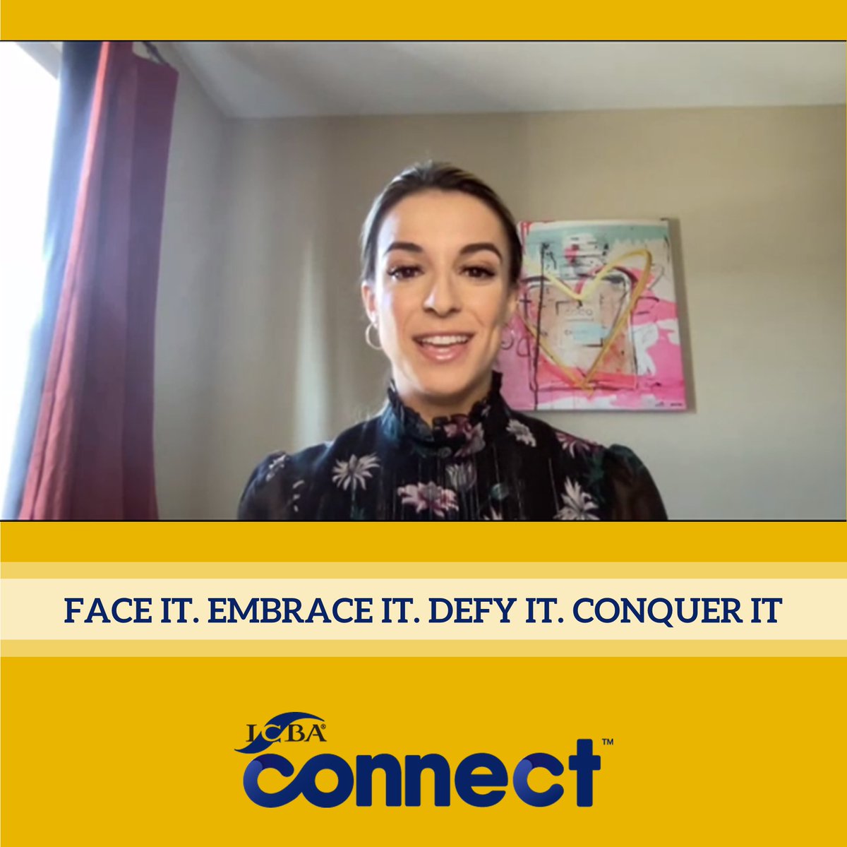 TiogaBank's tweet photo. Thank you Victoria Arlen for sharing your emotional and incredible story.   #FaceIt #EmbraceIt #DefyIt #ConquerIt #ICBAConnect https://t.co/QFBU4uAAad