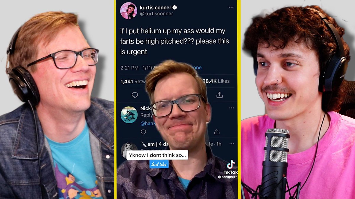 kurtisconner's tweet image. got @hankgreen on the podcast somehow!! go watch please!!!

youtu.be/-93XVbNzndA