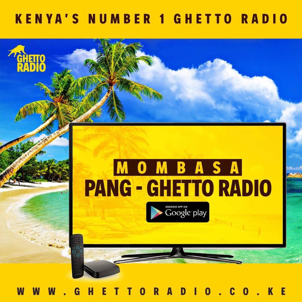 We are ready n steady to give u a musical dose ... just tune in NOW !! 
#JAHMROCKDOBA
<a href="/GhettoRadio895/">Ghetto Radio</a> 
<a href="/CharraDeejay/">Deejay Charra</a> 
@_shideh 
<a href="/FayahMama/">Fayah Mummah Afrika(Mama Alele) ST2 💕</a> 
<a href="/sherydoris/">Doris Sherie</a>
