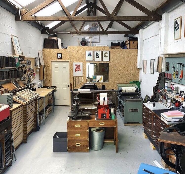 NatPrintMuseum's tweet photo. Who fancies a snoop around this fine studio tomorrow night? Join us for our first virtual visit in the series Cairde Cló https://t.co/190ppMXMUw #cairdeclo #printfriends #print #printing #letterpress #irishmuseumsonline #studiovisits https://t.co/2YYyv9t2zc