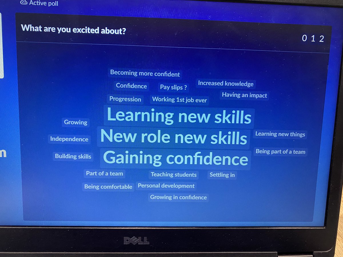 Lovely engaging group of new starters on a zoom study day today. Here’s what their excited about starting their Midwifery &amp; Nursing careers! Just finished training and are already looking ahead at further learning &amp; progression! <a href="/BWC_NHS/">BWC NHS Trust</a> <a href="/BWH_NHS/">Bham Women's Hosp 💙</a> <a href="/Bham_Childrens/">Bham Children's Hosp 💙</a>