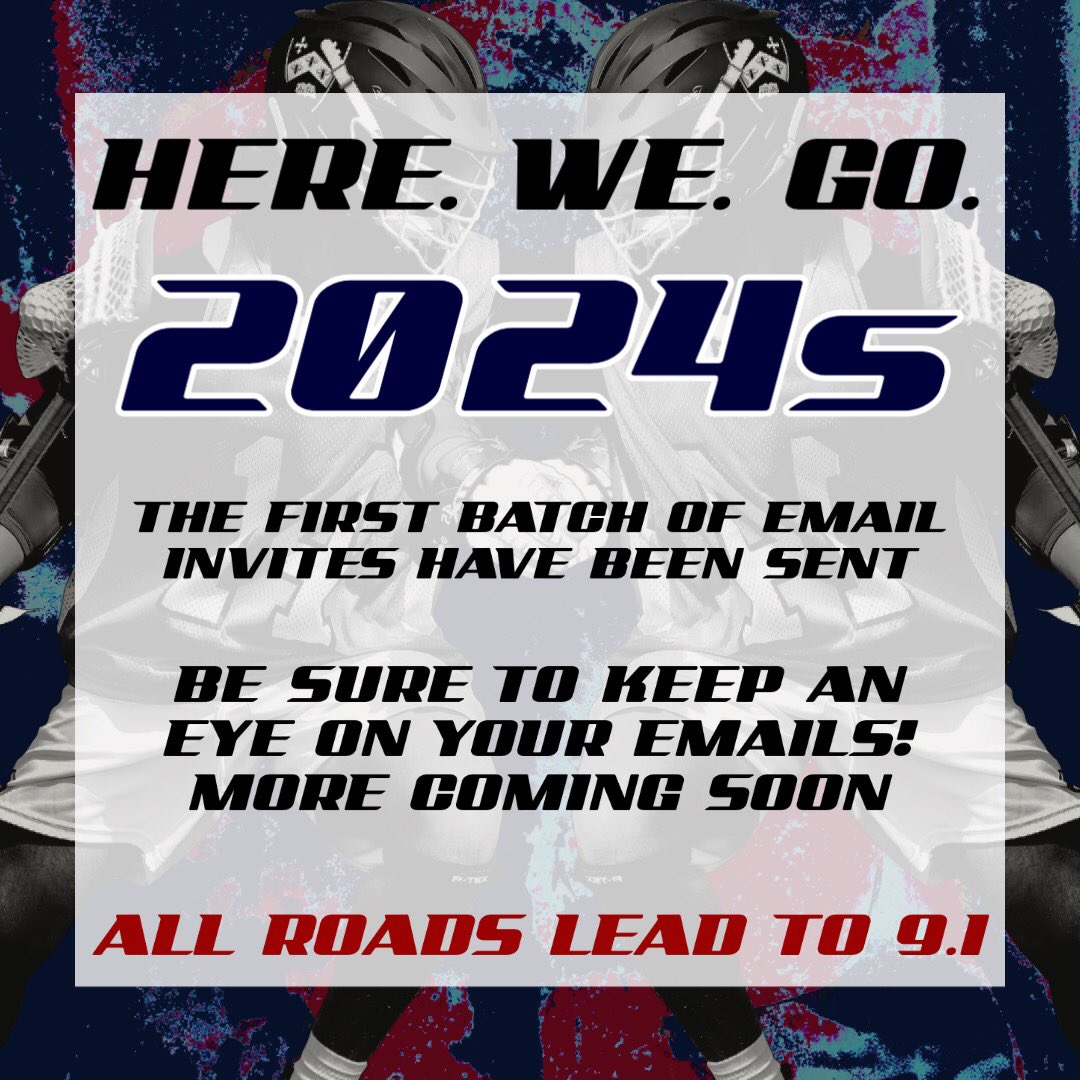 JrsOpen's tweet image. Here. We. Go. 

First batch of email invites for 2024s have been sent! Keep an eye out for more to come.

#AllRoadsLeadTo9.1