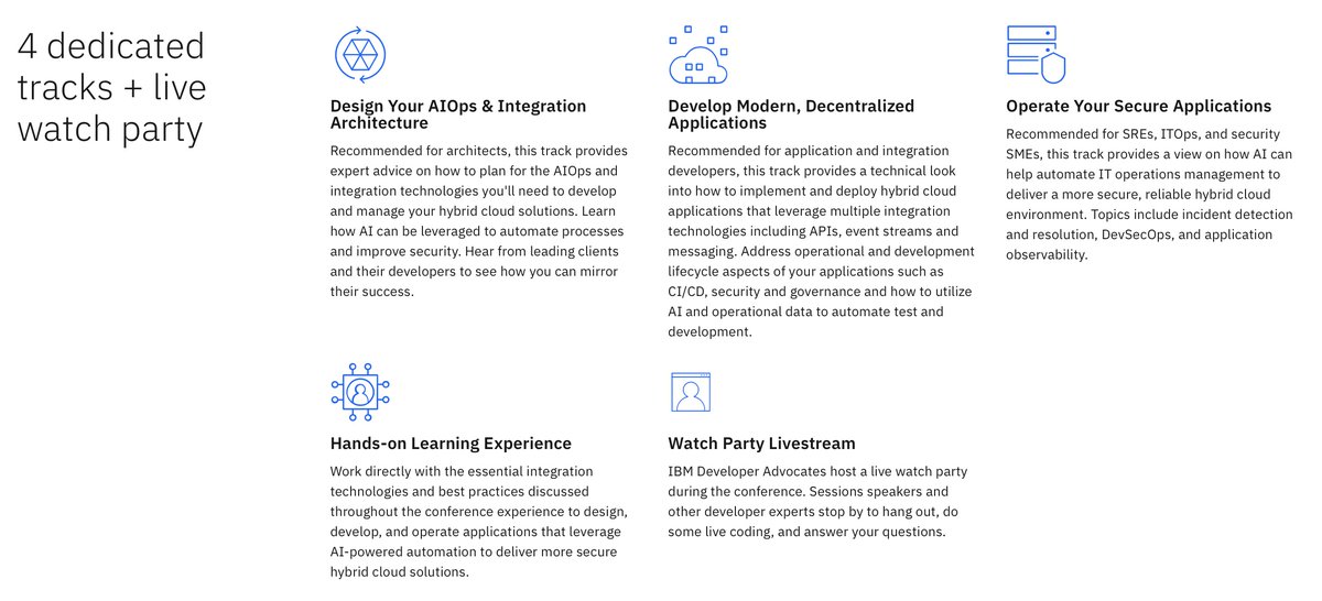 ¿Se perdieron alguna vez una conferencia mundial a la que siempre quisieron ir? Miren el lado bueno de hoy!

Los invito GRATIS a una conferencia mundial de Desarrolladores Digitales de #AIOps e Integración!

Cuando: 20 de Abril y On Demand

Regístrate! developer.ibm.com/dwwi/jsp/regis…