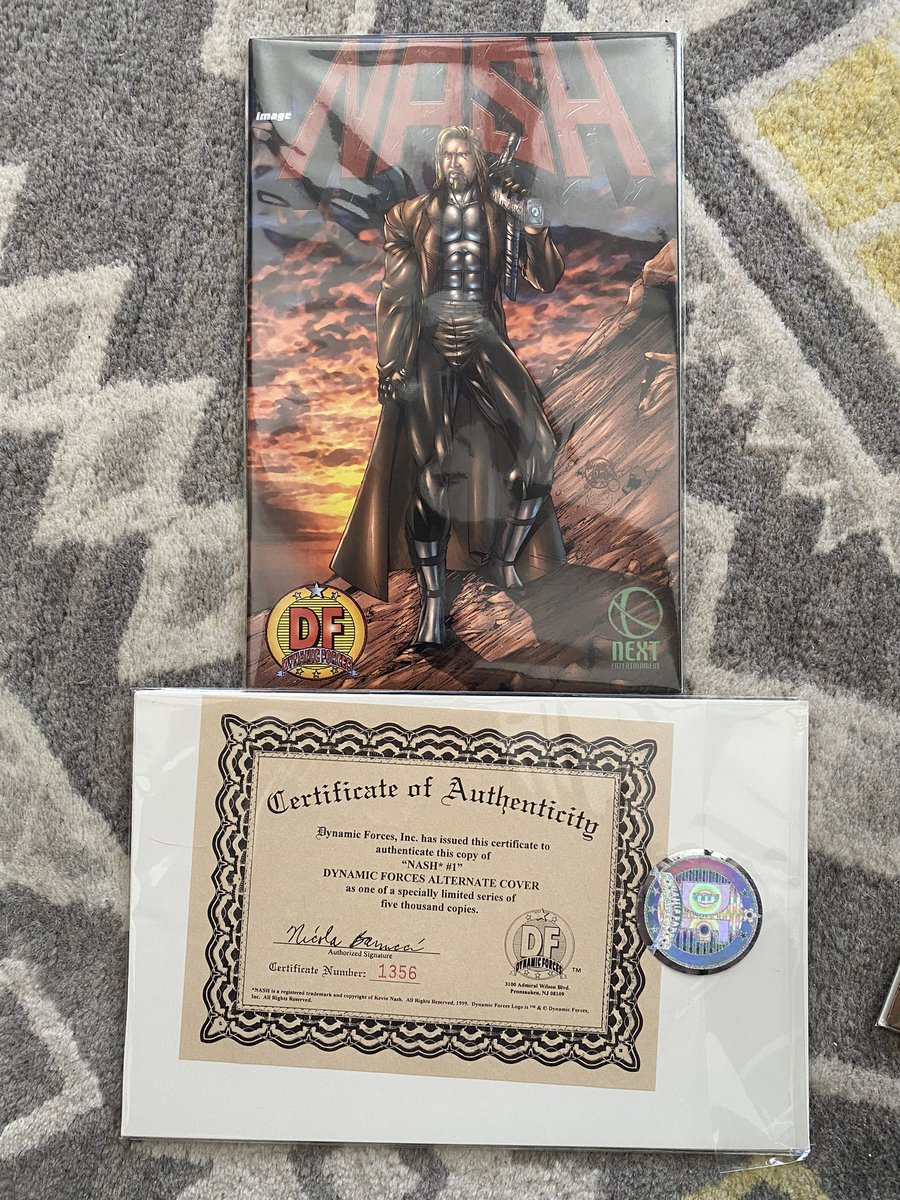 TheDooge's tweet image. Just out here livin my best life... these are the first #DynamicForces comics I’ve ever owned... @RealKevinNash 

#comics #WrestlingComics #ProWrestling #KevinBash #BigSexy #BigDaddyCool