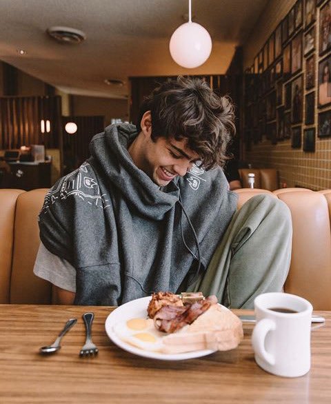 It’s coffee time, would anyone like to join him?