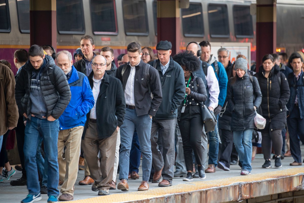 March 10, 2020. South Station #Boston commute. I took this <a href="/NBC10Boston/">NBC10 Boston</a> photo one year ago today. In some ways I remember this moment like it was last week. In other ways it feels like I took this photo 5 yrs ago. Strange. Sad. Here's hoping for the light &amp; warmth of Spring, etc.