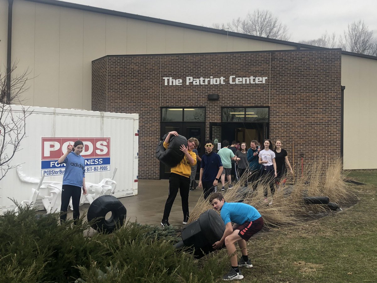 We had great help from our students getting The Patriot Center emptied out for construction next week. incaonline.org/giving/thepatr…