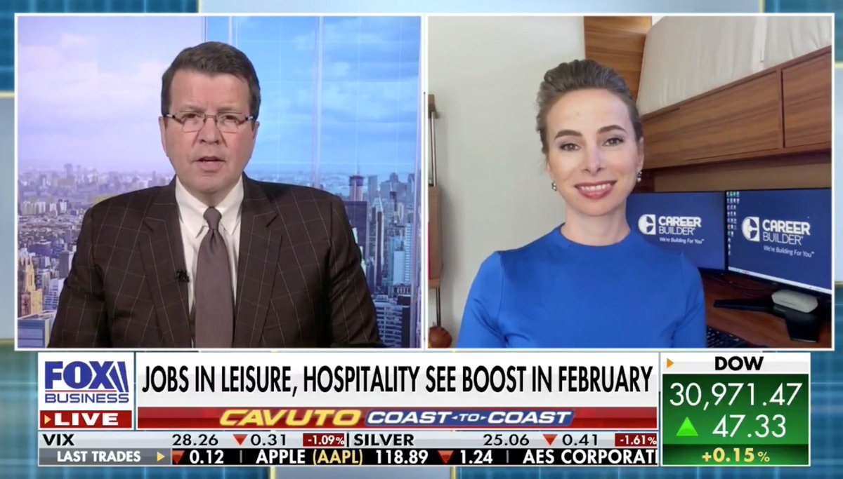 Last month, half of states saw double-digit job growth and jobs were gained in promising areas. Still, there’s work to do to rebuild a workforce inclusive of everyone.
I spoke with <a href="/TeamCavuto/">Neil Cavuto</a> <a href="/FoxBusiness/">FOX Business</a> about the latest employment numbers: fxn.ws/3btt3Ip