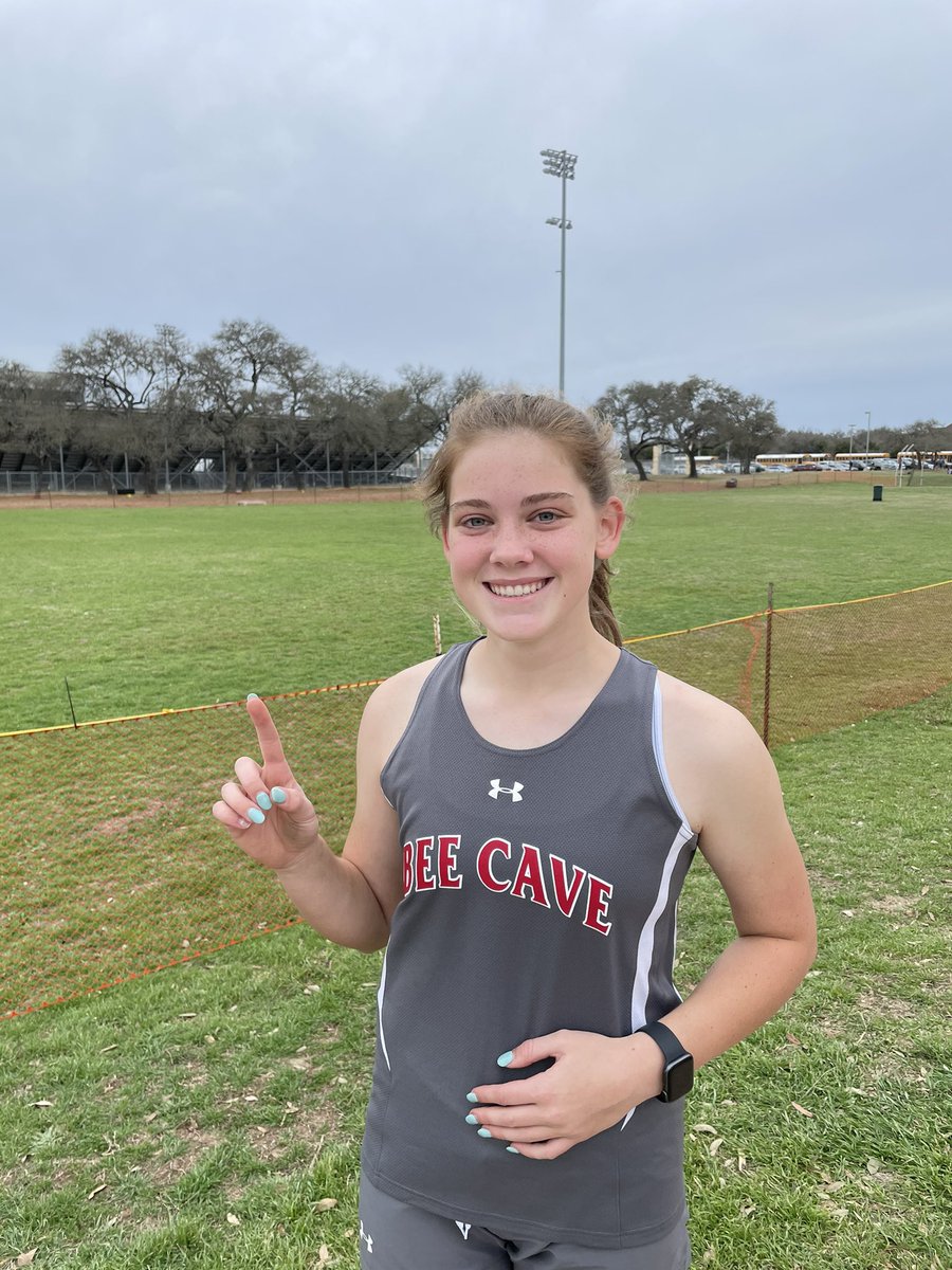 Faith Henry wins FIRST place in discus at the district meet with a throw of 78 feet. Way to go Faith! <a href="/BcmsRaiders/">BCMS Raiders</a> <a href="/AthleticsBCMS/">Bee Cave Raiders Athletics</a>