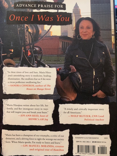 I never win raffles but the Universe knew I needed Once I Was You, a beautiful and powerful narrative by the shero <a href="/Maria_Hinojosa/">Maria Hinojosa 🥑</a> Thank you <a href="/TheOpEdProject/">The OpEd Project</a> for the prize. <a href="/OlgieWan/">OlgieWan</a> can't wait for our book club #NoHumanIsIllegal