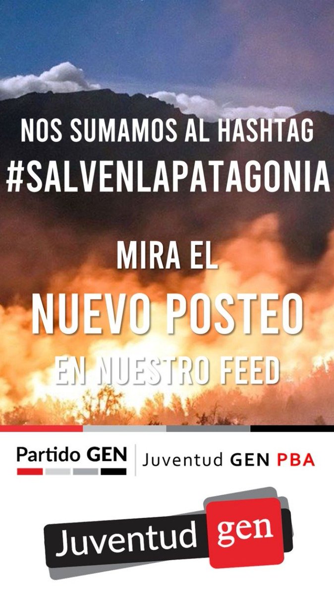 jgenbuenosaires's tweet photo. LA PATAGONIA ARDE Y EL GOBIERNO AUSENTE🔥

#SalvemosLaPatagonia 

Los incendios han avanzado de manera implacable. Se reportan 12 personas desaparecidas e incontables pobladores evacuados, sin considerar la pérdida irreparable de bosques milenarios y fauna autóctona https://t.co/KNDpxpg8hG