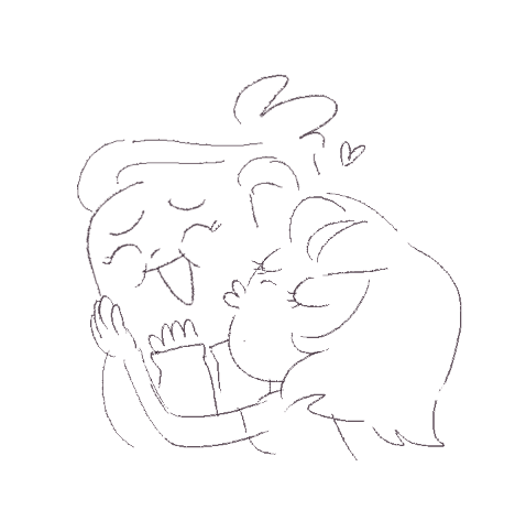 SHE SAW THIS POST AND GAVE ME KISSIIIEEE YAY ? 