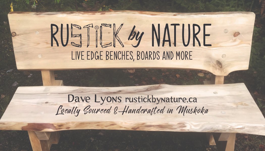 davelyons_rbn's tweet photo. So pleased to let you know that after years of building &amp; creating for family &amp; friends, all the work has found a new home in 'Rustick by Nature'! There's great stuff for the kitchen, home or garden - check it out at https://t.co/YpqRA5Al9D #liveedge #Local #Muskokabuilder https://t.co/iVt5gYmS2L