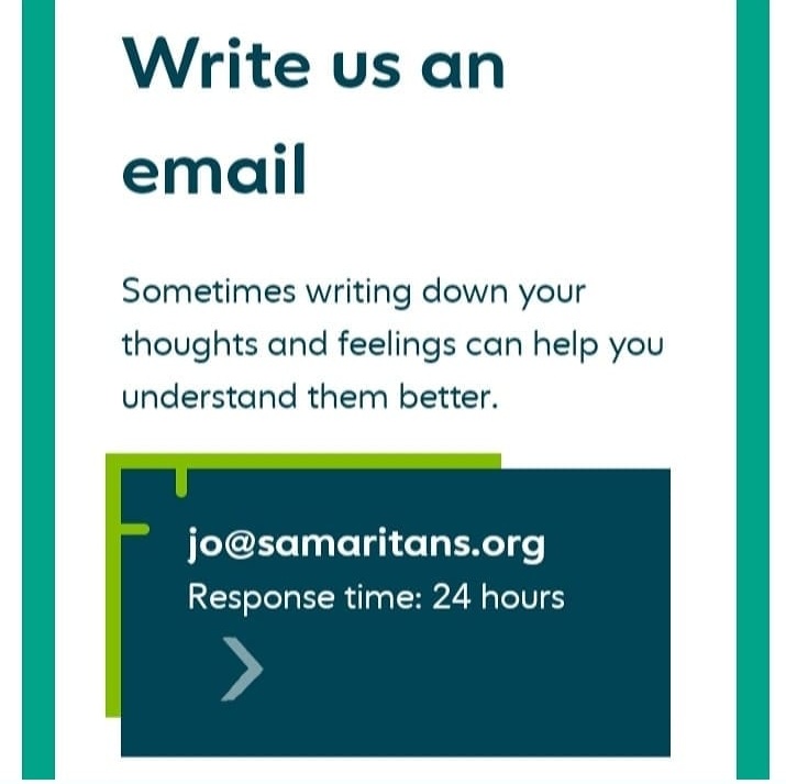 There are helpful resources on  @samaritans &  @MindCharity websites. There's advice about how to help someone else too.Samaritans also offer email support, via jo@samaritans.org7/