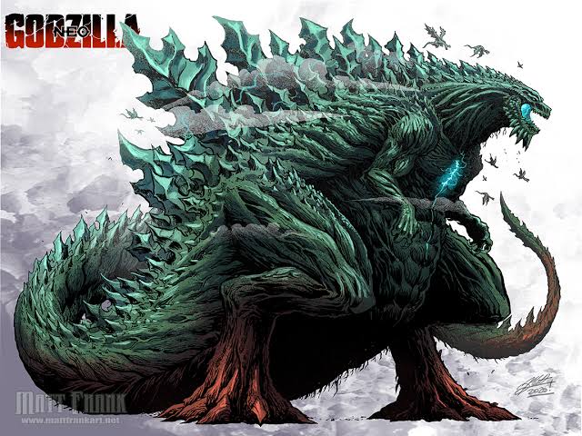 Bryan《 on X: 5 - Godzilla Earth Só vi o primeiro filme da trilogia (por  enquanto), mas achei o design do Earth mt bacana.   / X