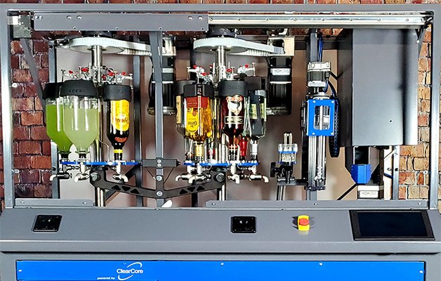ITWormHole's tweet photo. Engineering co-op students build robotic bartender to demonstrate motion controller technology: https://t.co/FchpyFd95x

#Engineering #Student #Build #Robot #Bartender #Motion #Control #Technology #Tech #Future #WednesdayWisdom #WednesdayMotivation https://t.co/qPJopbrgt3
