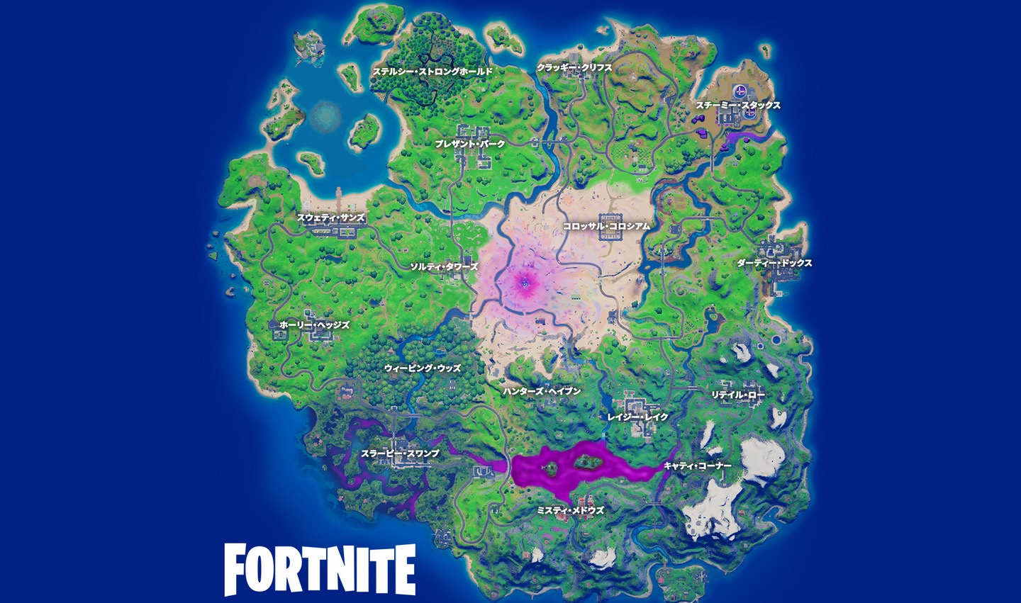 Fortniteいろいろ情報 ザ グラトウ やっとできた シーズン5がはじまった頃から作っていたシーズン6のコンセプトマップが完成しました マップの説明はリプ欄にかいてます よければ見てね がんばったので評価お願いします O フォートナイトリーク