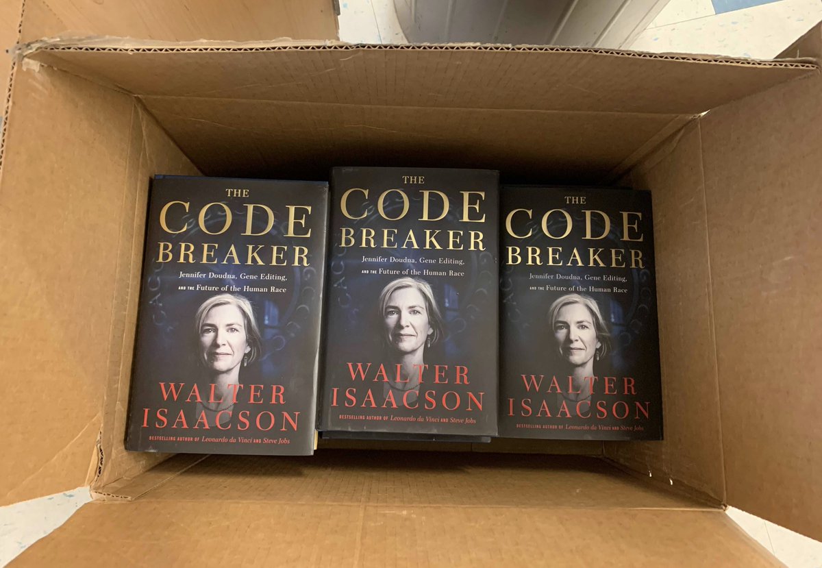 New reading material arrived for the members of my lab today. Can't wait to start reading this <a href="/doudna_lab/">Doudna Lab</a>. 🙂 <a href="/berkeleyMCB/">UC Berkeley MCB</a> <a href="/UCBerkeley/">UC Berkeley</a> @Cal