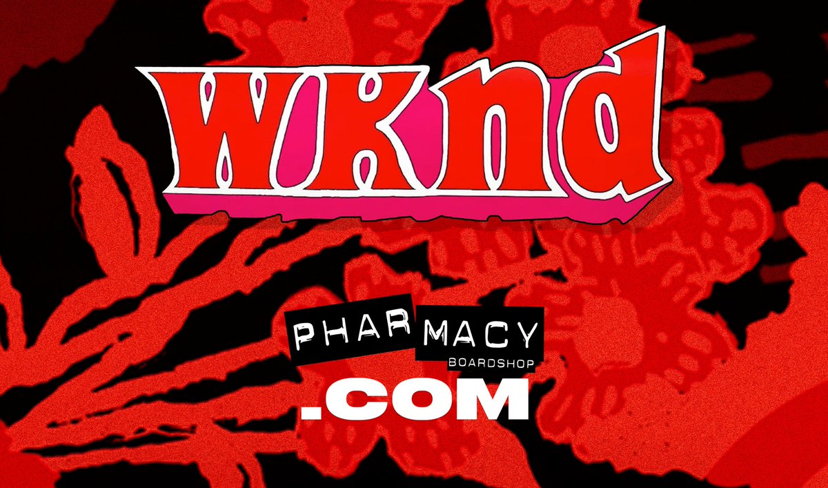 New WKND on the website! #wknd #pharmacyboradshop