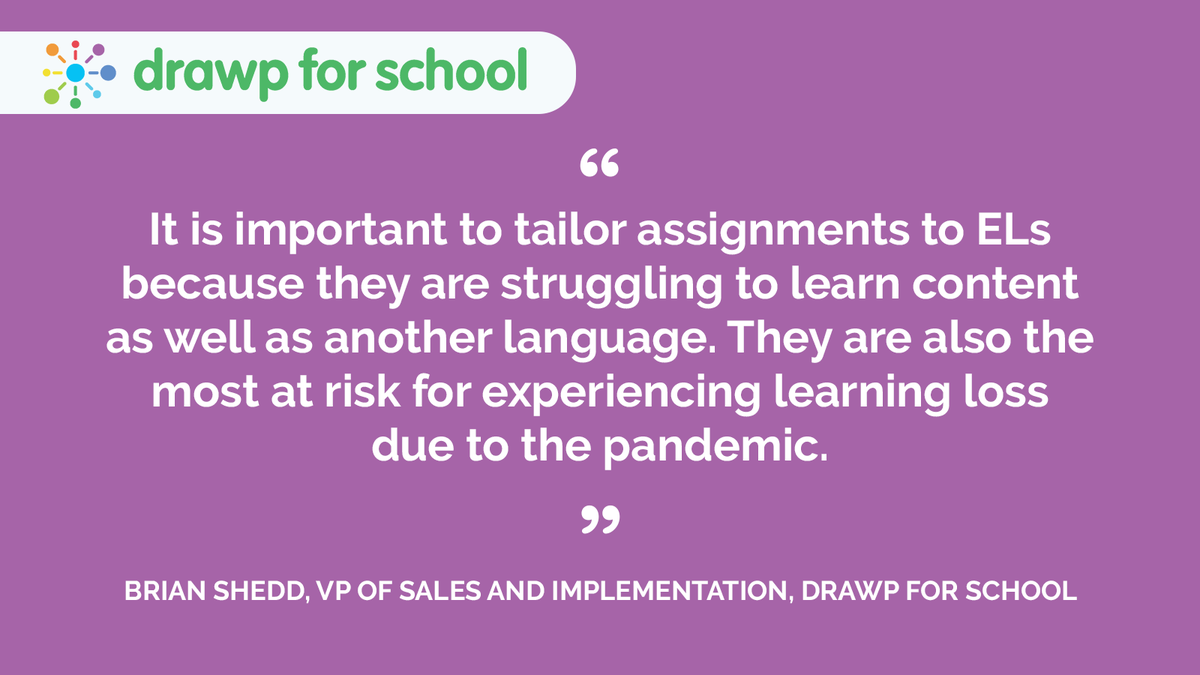 DrawpEdu's tweet photo. Thank you to @Eduscape for featuring Drawp for School in this month's EdTalk newsletter! Check out the full post here: https://t.co/QqYZ0nxBb6 #ELL #DrawpforSchool https://t.co/T4kSCVI0Jr