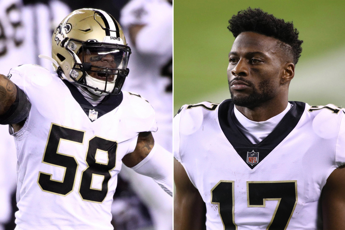 Saints releasing Kwon Alexander, Emmanuel Sanders amid salary cap crunch