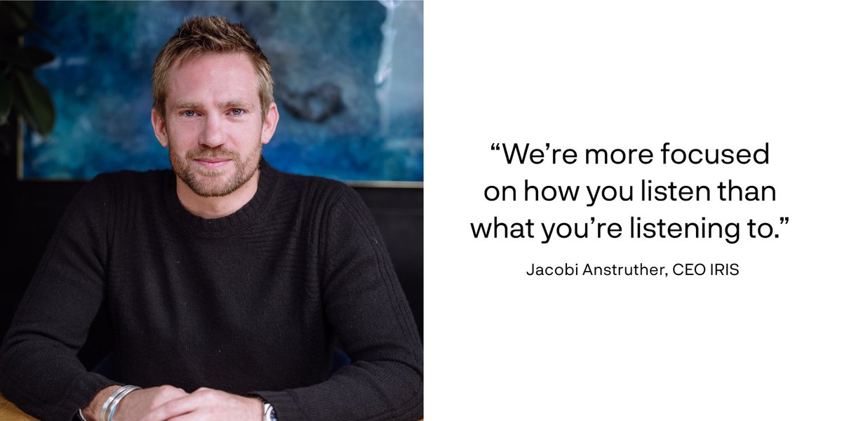 irisaudiotech's tweet photo. ‘The Art Of Reaching Flow State’ -
@forbes Magazine interviews @JacobiAGC and explores IRIS innovative technology and how it can activate #flowstate. 
-
Read full article: https://t.co/MGAvLxX0tE
-
#Forbes #ListenWell #IRISFlowHeadphones #innovationtechnology #audiotechnology https://t.co/Wcxhn6B0eO