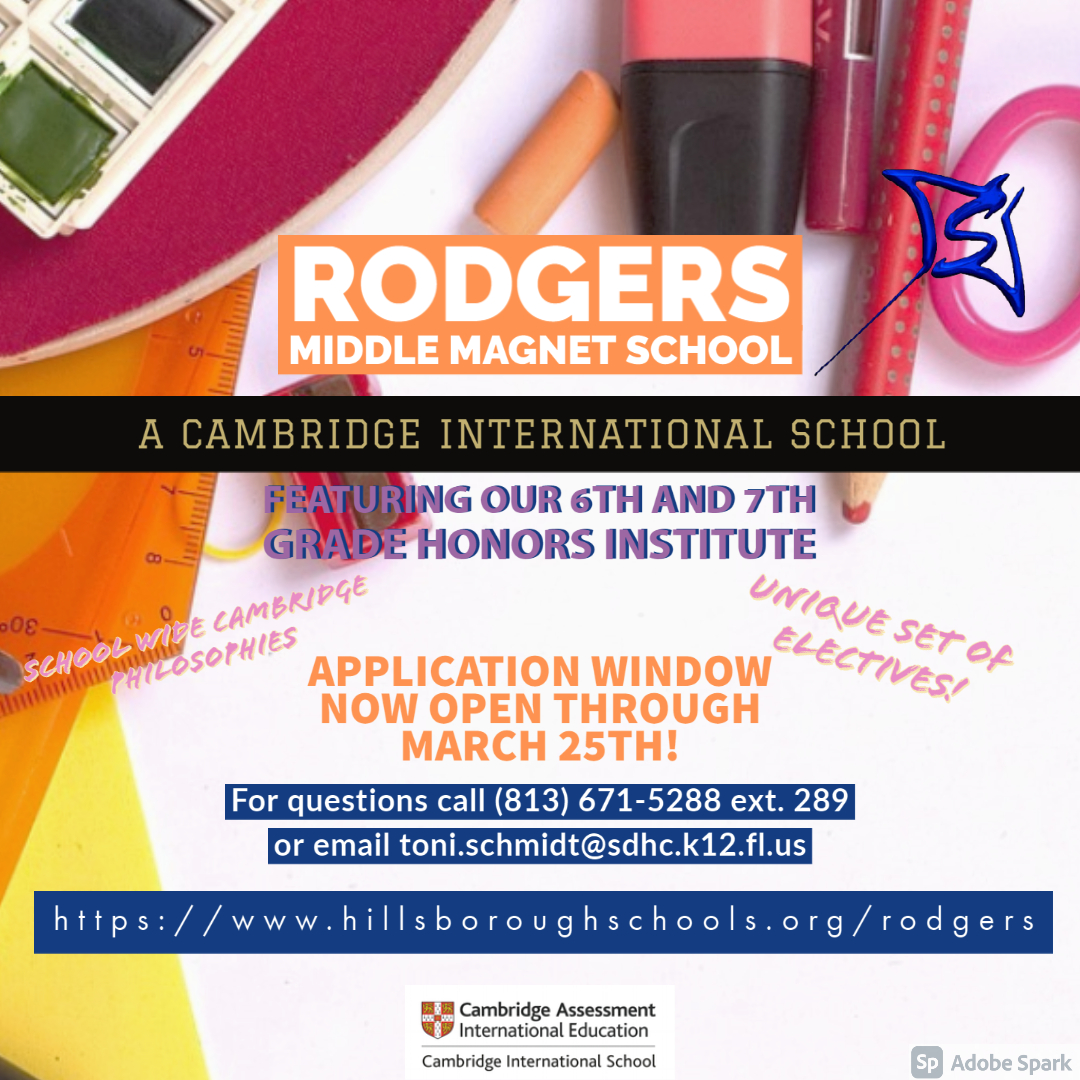 Rodgers Middle Magnet School tweet media