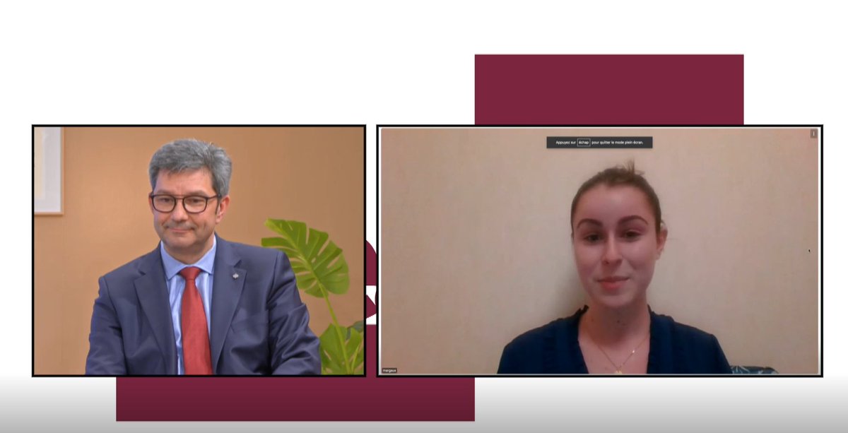 IUTRennes's tweet photo. Les équipes interagissent en visioconférence pour répondre aux questions des invités sur le plateau. Créa'IUT a suscité, chez certains de nos étudiants, une réelle envie de se lancer dans l'entreprenariat.
#entreprendre #IUTRennes #CREAIUT #osezliut https://t.co/9oHFhaF1zj