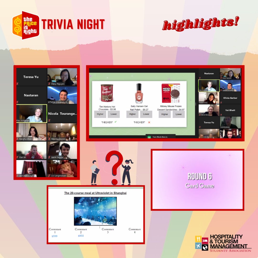htmsaguelph's tweet photo. THANK YOU ❤️

Thank you to all who attended our The Price Is Right Trivia Night on Friday, March 5! 

We hope you had a fun and memorable time, &amp; congratulations to all of our gift card winners! You will be contacted soon about how to claim your prize 🥳 https://t.co/Mh2D7zC1mm
