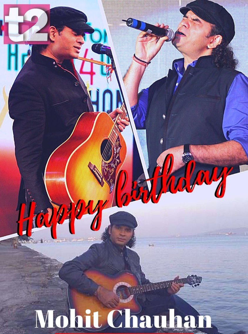 Happy 55th Birthday to Indian Playback Singer,
Mr Mohit Chauhan Ji. 