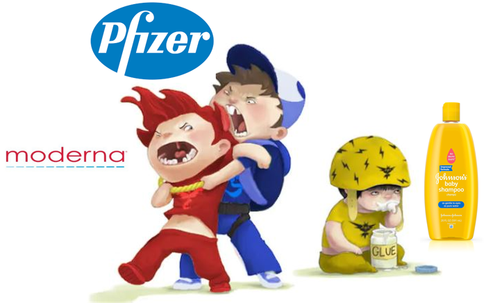 JJacobs228's tweet photo. Looking at the #COVID19 #vaccine efficacy rates (Phizer and Moderna 90%+; J&amp;J ~66%) I was reminded of the Pokemon Go team rivalries. J&amp;J is giving off some real Team Instinct vibes. 

#pokemon #PokemonGo https://t.co/BKlxV87NzZ