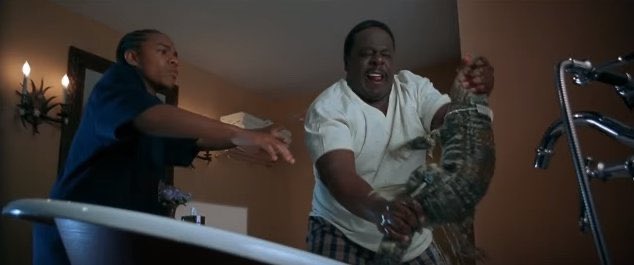 Kym_R08's tweet photo. “You can’t drown no alligator. They live in water. That’s their habitat” 😭😂😂 A Bow Wow classic scene https://t.co/DzFUcOYt6f