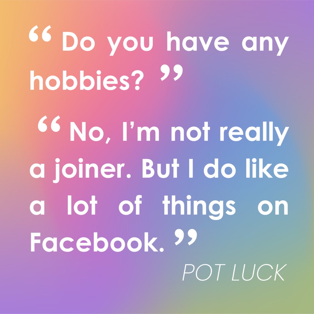 REVRYTV's tweet image. So relatable, who needs hobbies when you can scroll on Twitter? Stream Pot Luck the web series on #Revry to find out who said it. #StreamQueer #StreamQueer