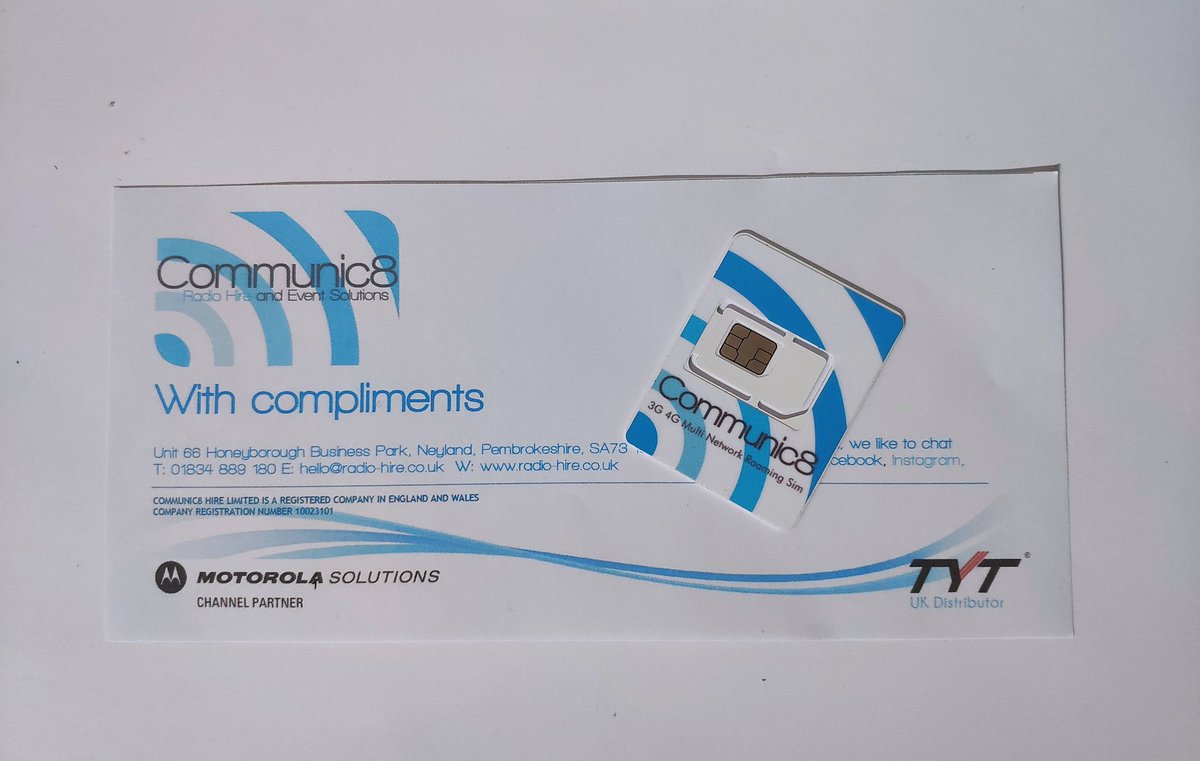 Communic8Hire's tweet photo. Another Multi Network 4G Sim Card heading out the door.
π‘ Multiple Phone Networks
π‘ Enhanced Network Resilience
π‘ 30 Day Rolling Plans (flexible contracts)
π΅ Unsteered Intelligent Cell Switching
π΅ 3G and 4G Capable
π΅ Plans from Β£2 per Month
#simcards #4g #datasims https://t.co/6VpqUw3Zrx