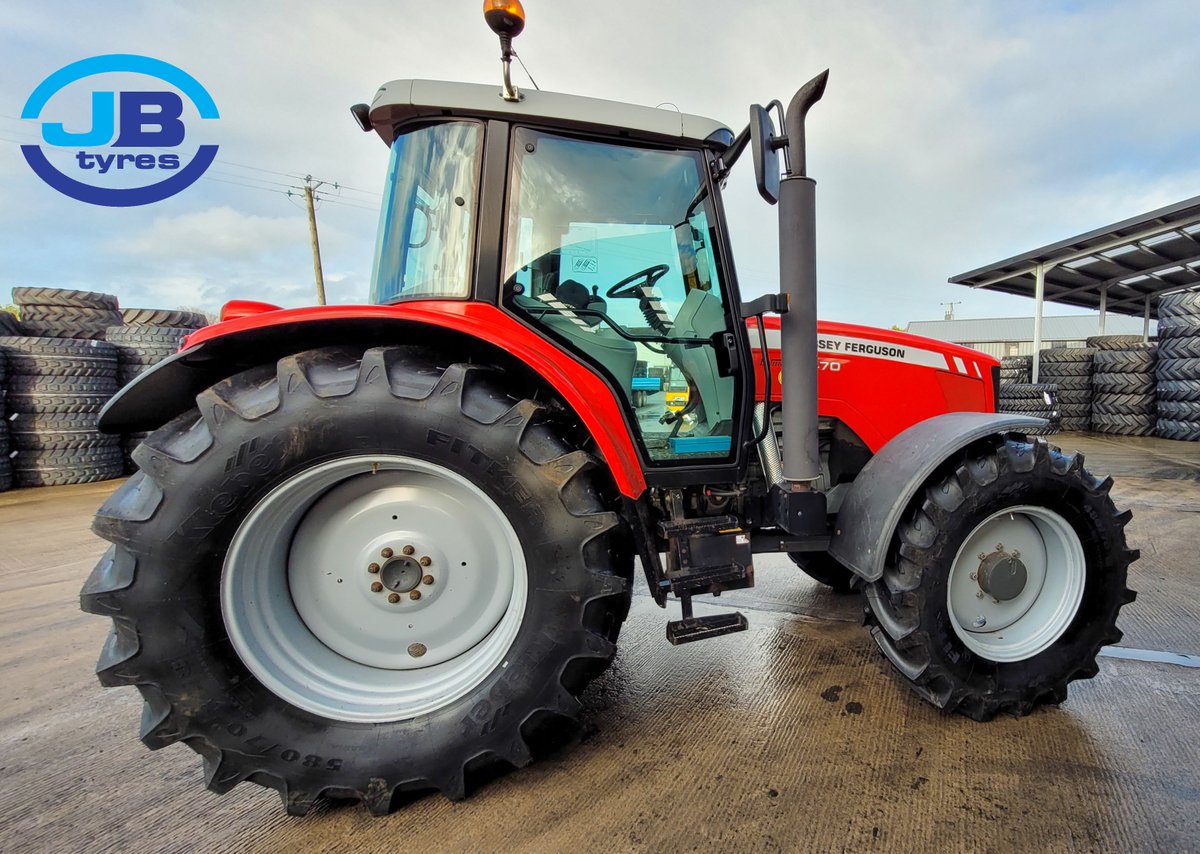 Big step up from her original size of 520/70 R38 &amp; 420/70 R28 with new #kleber 580/70 R38 &amp; 480/70 R28 going on her...

#jbtyres #kleber #fitker #cashback #excelagridealer #newboots #tyresolutions #springwork #farming #agri #agriculture #masseyferguson #sizeup