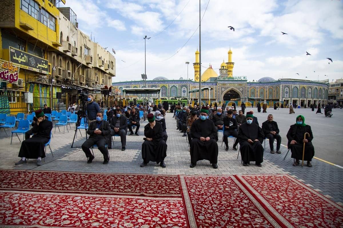 مجلسُ العزاء السنويّ لإستشهاد الإمام الكاظم (عليه السلام)
 ٠٩ آذار ٢٠٢١

نظّمت العتبةُ العبّاسية المقدّسة متمثّلةً بشعبة الخطابة الحسينيّة فيها، مجلسَ عزائها السنويّ الخاصّ بإحياء ذكرى استشهاد الإمام موسى بن جعفر(عليه السلام)، التي ستحلّ يوم الأربعاء المقبل (25 رجب 1442هـ)