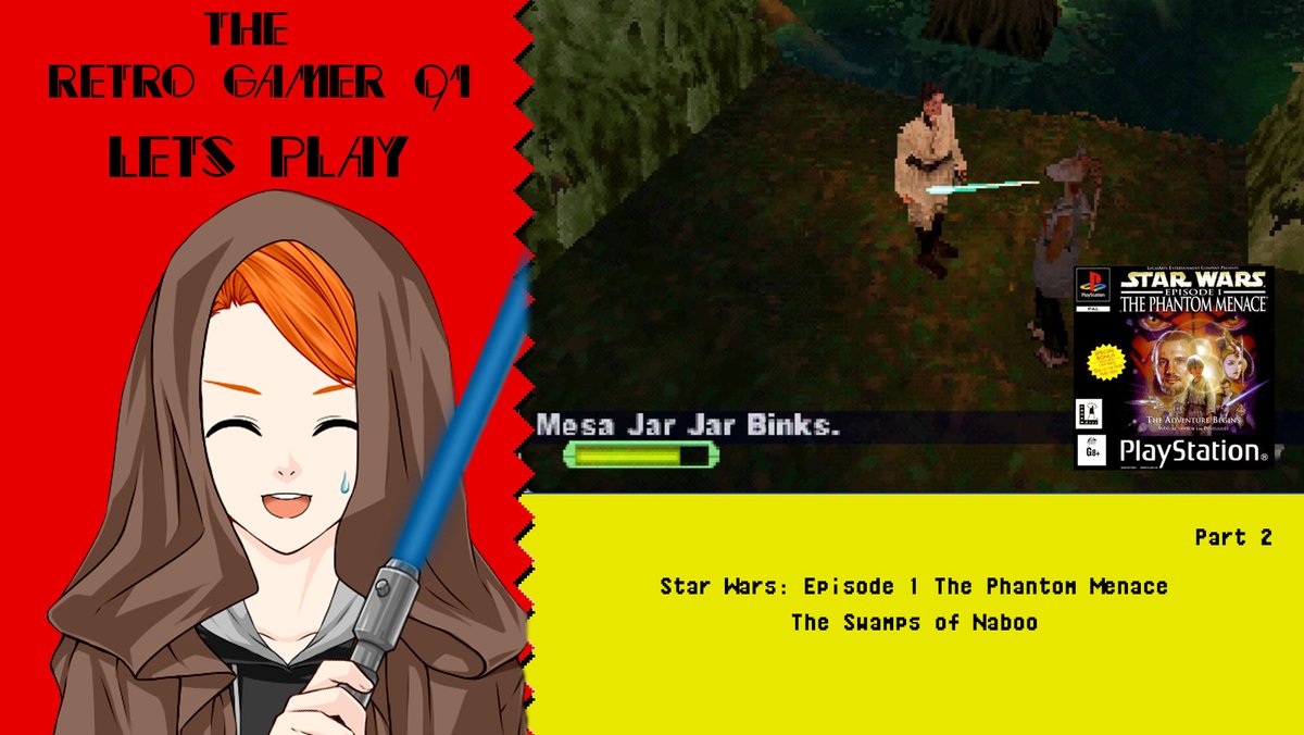 TheRetroGame91's tweet photo. Hey Everyone!

If you have some spare time check out my recent #playthrough of #StarWarsEpisode1ThePhantomMenace for #PS1. #StarWars #RETROGAMING #PlayStation1 #retrogames #retrogamer #PSX #YouTuber 

All Parts Below - Enjoy! https://t.co/SkQmv3L1nu