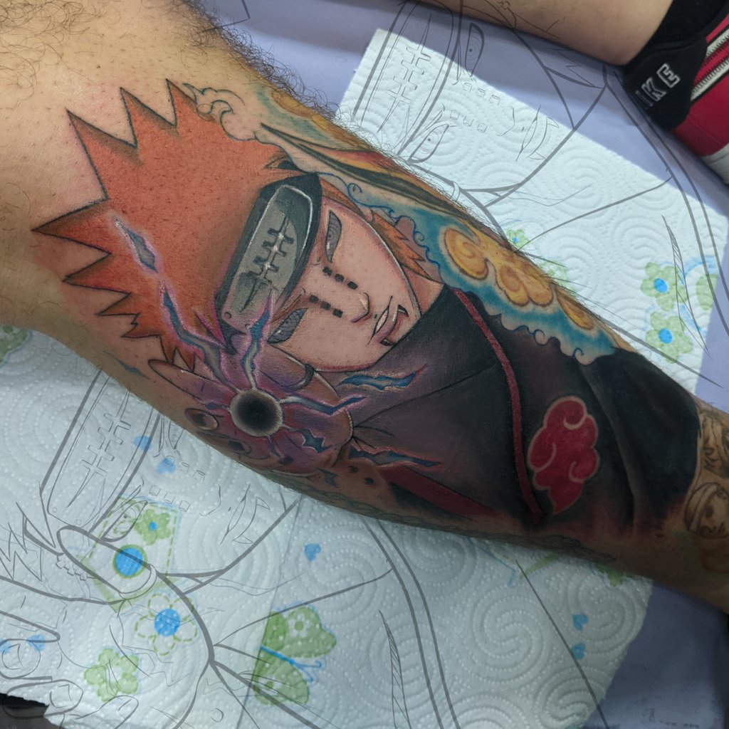 Tattoo uploaded by Carlos Morquecho • pain /naruto #anime #naruto #tattoo  #manga #animetattoo • Tattoodo