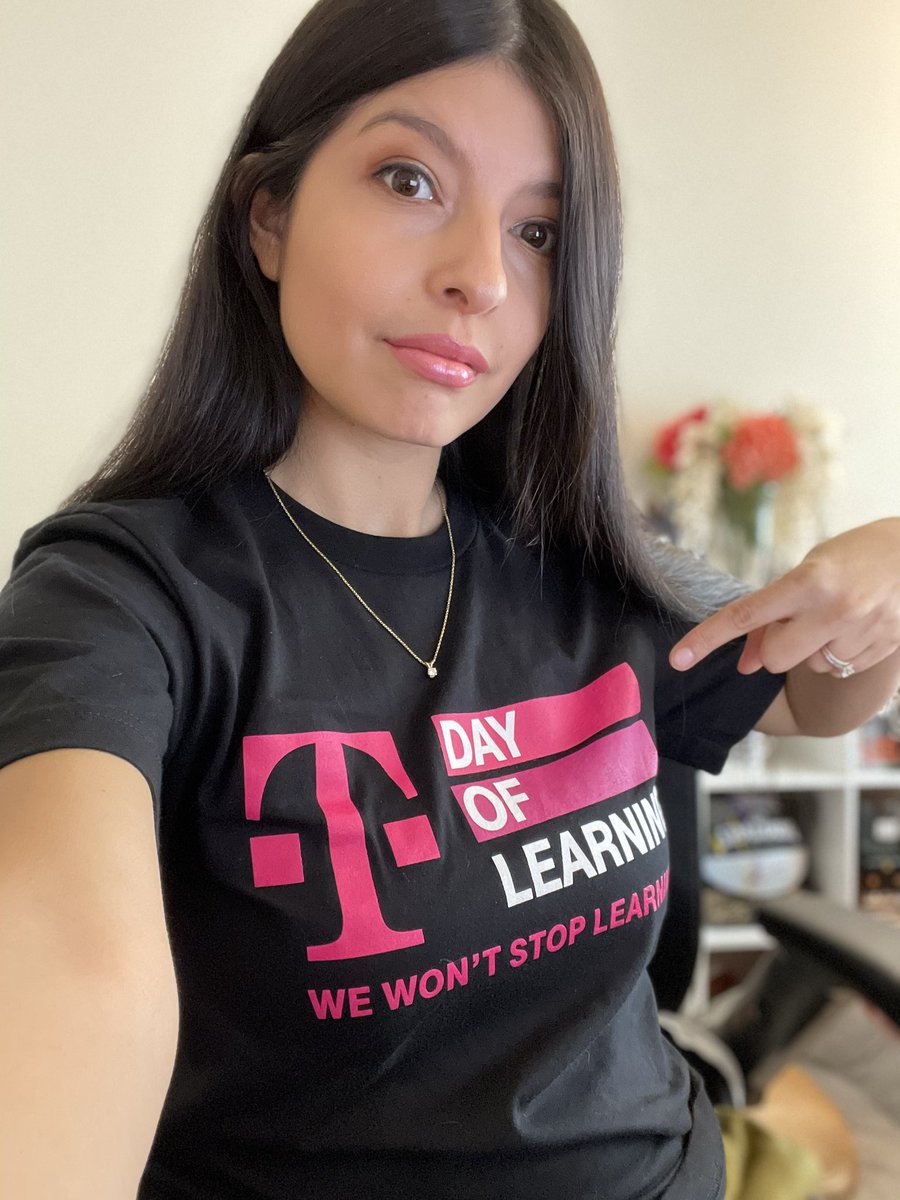 I love that we have a day dedicated to Learning. Development is so important #DayofLearning #TeamMagenta #WeWontStop