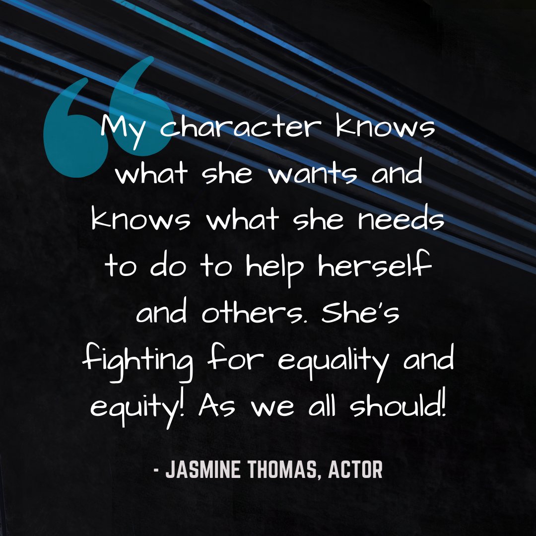 foundstages's tweet photo. Actor Jasmine Thomas on THE SHIFT...
"My character knows what she wants and knows what she needs to do to help herself and others. She's fighting for equality and equity! As we all should!"
#theshiftzoomplay
https://t.co/Qzz9okuXUH https://t.co/B61UJJd1RB