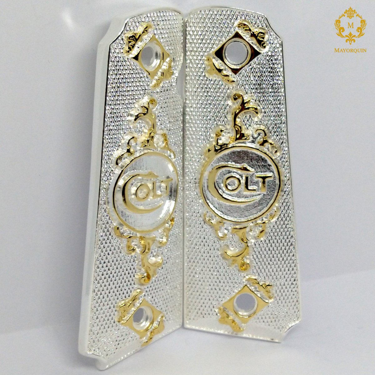 MayorquinJoyas's tweet photo. Ya tenemos a todos nuestros clientes en 🇲🇽 envíos Full a través de @Mercadolibre y ponte en otro nivel con #JoyeríasMayorquin y #CachasMayorquin solo con nosotros tenemos #LUJOATUALCANCE 📲📬💎😎🔫💯 #Colt #Cachas #Grips 
https://t.co/b1pCfw0WxF https://t.co/hgNExmQY15
