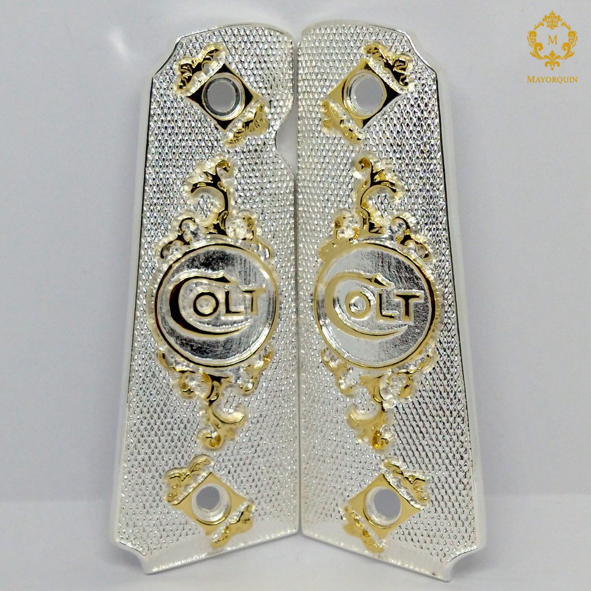 MayorquinJoyas's tweet photo. Ya tenemos a todos nuestros clientes en 🇲🇽 envíos Full a través de @Mercadolibre y ponte en otro nivel con #JoyeríasMayorquin y #CachasMayorquin solo con nosotros tenemos #LUJOATUALCANCE 📲📬💎😎🔫💯 #Colt #Cachas #Grips 
https://t.co/b1pCfw0WxF https://t.co/hgNExmQY15