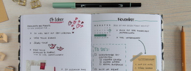 via <a href="/notizbuchblog/">Christian Mähler</a> - Kalender mit (Kreativ-)Gefühl (DIY) ift.tt/3es6tli