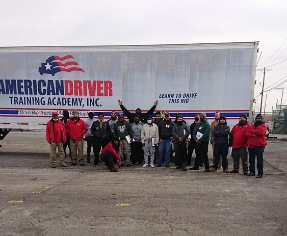 A class of new truck drivers. Newly trained workers are just graduating from forwarddelaware.com in five different industries. #Workforce #netde <a href="/DelawareDOL/">DE Dept of Labor</a>