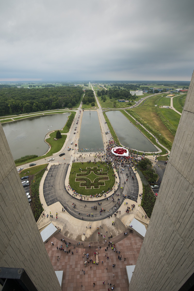 Fermilab's tweet photo. It’s been a long time coming! The Muon g-2 collaboration will present the results from the experiment’s first run at Fermilab in a special seminar on April 7 at 10am Central. https://t.co/92KZ5oeb1t https://t.co/9fJNkp0qMY