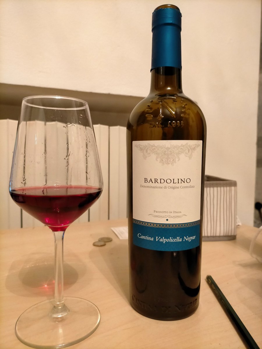 #valpolicellanegrar Bardolino 2019.
#wine #winelover #enology